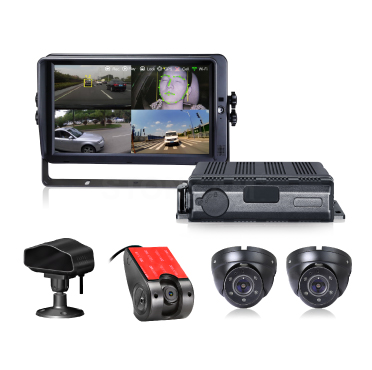 防水四路AI車載硬盤錄像一體機（DMS、ADAS、BSD、APC、360）